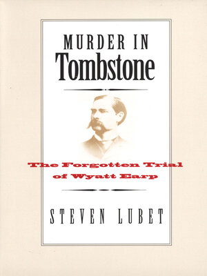 cover image of Murder in Tombstone